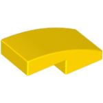 LEGO 11477 Yellow Slope, Curved 2 x 1 x 2/3, 17134, 67128 (losse stenen 31-7)*P