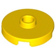 LEGO 18674 Yellow Tile, Round 2 x 2 with Open Stud(losse stenen 15-8) *P