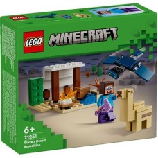 LEGO 21251 Minecraft Steve's woestijnexpeditie