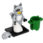 LEGO 71032-Col22-10 Wasbeer Kostuum