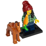 LEGO 71032-Col22-5 Horse and Groom / verzorger