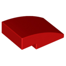 LEGO 24309 Red Slope, Curved 3 x 2 (losse stenen 25-14)*P