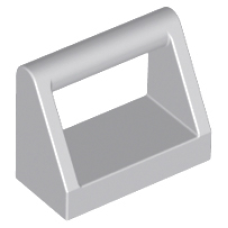 LEGO 2432 Light Bluish Gray Tile, Modified 1 x 2 with Handle*