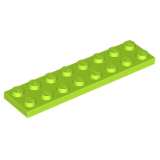 LEGO 3034 Lime Plate 2 x 8 *P