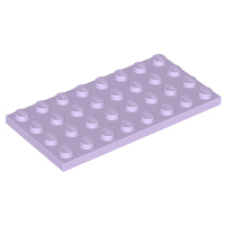 LEGO 3035 Lavender Plate 4 x 8 (losse stenen 14-15)
