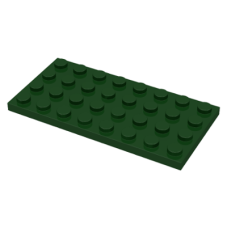 LEGO 3035 Dark Green Plate 4 x 8 *