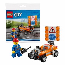 LEGO 30357 City Wegenbouwer (Polybag)