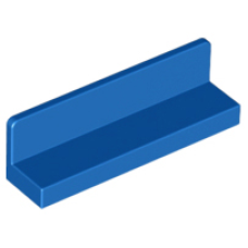 LEGO 30413 Blue Panel 1 x 4 x 1, 15207, 35255, 43337 (losse stenen 25-15)