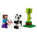 LEGO 30672 Minecraft Steve en Babypanda (Polybag)