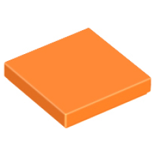 LEGO 3068b Orange Tile 2 x 2 with Groove, 1136, 78814, 88409 *