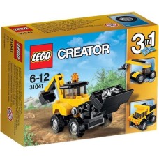 LEGO 31041 Creator Bouwvoertuigen