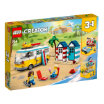 LEGO 31138 Creator Strand - Kampeerbus