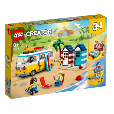 LEGO 31138 Creator Strand - Kampeerbus