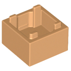 LEGO 35700 Medium Nougat Container, Box 2 x 2 x 1 - Top Opening, 59121 (130623)*