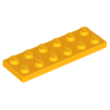 LEGO 3795 Bright Light Orange Plate 2 x 6 (losse stenen 37-18)*P