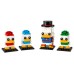 LEGO 40477 Brickheadz Dagobert Duck, Kwik, Kwek en Kwak