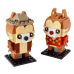 LEGO 40550 BrickHeadz Knabbel en Babbel