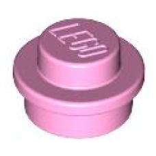 LEGO 4073 Bright Pink Plate, Round 1 x 1 6141, 15570, 30057, 34823, 39799, 44325 (losse stenen 10-25)*P