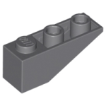 LEGO 4287 Dark Bluish Gray Slope, Inverted 33 3 x 1 (losse stenen 27-7)*P