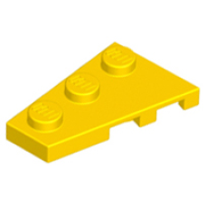 LEGO 43723 Yellow Wedge, Plate 3 x 2 Left*P