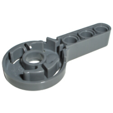LEGO 44224 Dark Bluish Gray Technic Rotation Joint Disk with Pin Hole and 3L Liftarm Thick (losse stenen 32-13)*P
