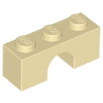 LEGO 4490 Tan Arch 1 x 3 *P