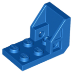 LEGO 4598 Blue Bracket 3 x 2 - 2 x 2 Inverted (Space Seat)(losse stenen 13-11) *