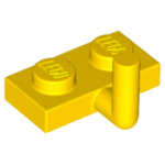 LEGO 4623b Yellow  Plate, Modified 1 x 2 with Bar Arm Up (Horizontal Arm 5mm), 43876, 88072 (losse stenen 29-20)*P