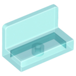 LEGO 4865b Trans-Light Blue Panel 1 x 2 x 1 with Rounded Corners, 15714, 26169, 35293 (losse stenen 38-8)*P