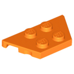 LEGO 51739 Orange Wedge, Plate 2 x 4 (loc. los. stenen 4-21)*