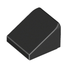 LEGO 54200 Black Slope 30 1 x 1 x 2/3,18862, 33847, 35338, 50746 (losse stenen 3-16) (210623)*