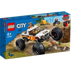 LEGO 60387 City 4x4 Avonturen Terreinwagen