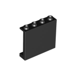 LEGO 60581 Black Panel 1 x 4 x 3 with Side Supports - Hollow Studs 35323, 87543 (losse stenen 3-27)*