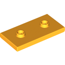 LEGO 65509 Bright Light Orange  Plate, Modified 2 x 4 with 2 Studs (Double Jumper)(losse stenen 29-13)*P