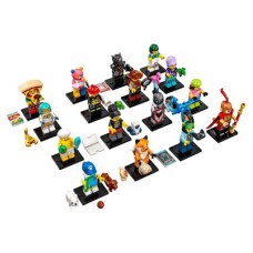 LEGO 71025 Minifiguren, Serie 19 (Complete Serie van 16 Complete Minifiguren)