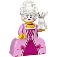 LEGO 71037 col24-10 Rococo Aristocrat (Complete set met Standaard)