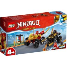 LEGO 71789 Ninjago Kai & Ras Duel tussen Auto en Motor