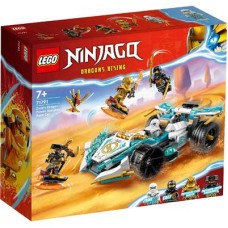 LEGO 71791 Ninjago Zane's Drakenkracht Spinjitzu Racewagen