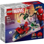 LEGO 76275 Marvel Motorachtervolging: Spiderman VS. Doc Ock