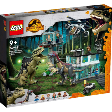 LEGO 76949 Jurassic World  Giganotosaurus en Therizinosaurus