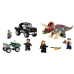 LEGO 76950 Jurassic World Triceratops Pick-Up Truck Hinderlaag