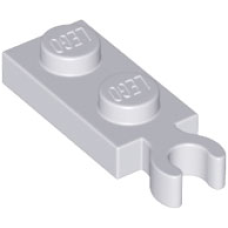LEGO 78256 Light Bluish Gray Plate, Modified 1 x 2 with Clip on End (Vertical Grip) (losse stenen 17-16) *P
