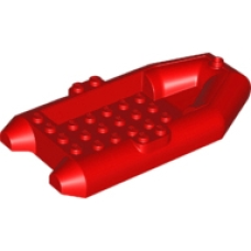 LEGO 78611 Red Boat, Rubber Raft 12 x 6 x 2 *