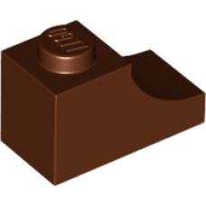 LEGO 78666 Reddish Brown Arch 1 x 2 Inverted (losse stenen 7-25)*