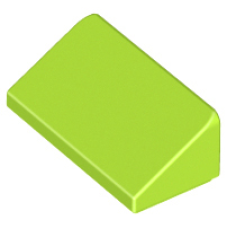 LEGO 85984 Lime slope 30 1 x 2 x 2/3 83473 (los. stenen 5-7)