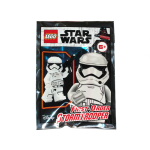 LEGO sw0905 Star Wars  First Order Stormtrooper (Pointed Mouth Pattern) (zwarte la)