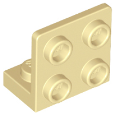 LEGO 99207 Tan Bracket 1 x 2 - 2 x 2 Inverted *P