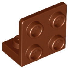 LEGO 99207 Reddish Brown Bracket 1 x 2 - 2 x 2 Inverted (losse stenen 22-15)*P