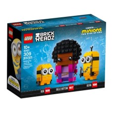 LEGO 40421 Minions BrickHeadz Belle Bottom, Kevin en Bob