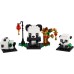 LEGO 40466 BrickHeadz  Panda's voor Chinees nieuwjaar
